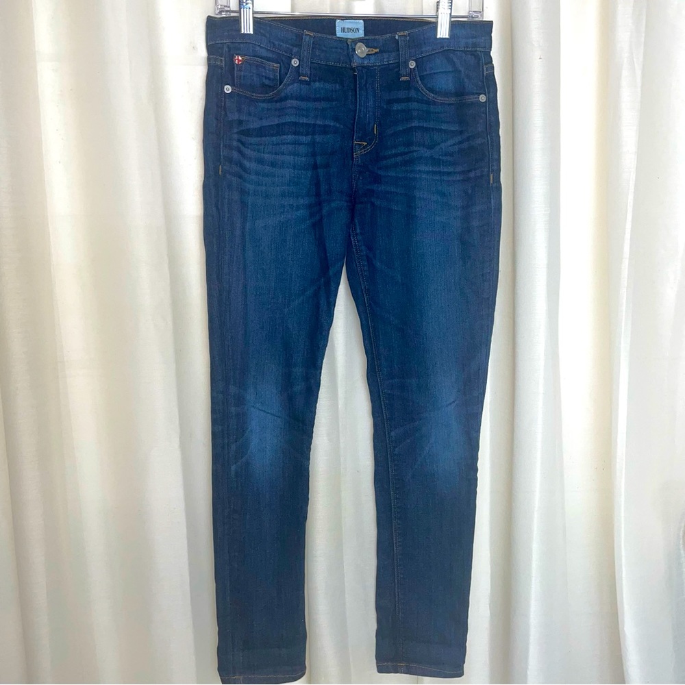 Hudson Nico Mid-Rise Super Skinny jeans